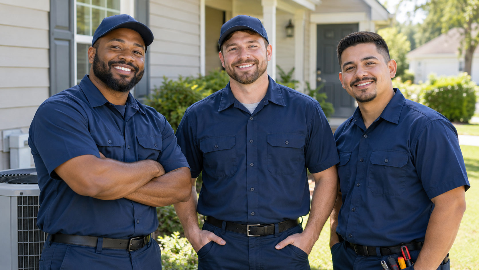 The Shore Point Heating & Cooling team